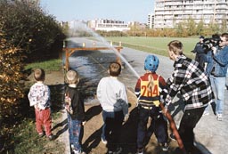 Hasii ze Stodlek pipravili pro dti zajmavou disciplnu.