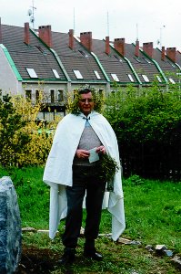 Keltsk druid se neobejde bez zelenho jmel