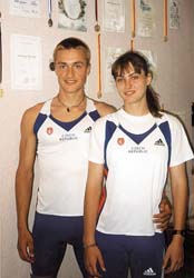 Andrea s bratrem Jaroslavem
