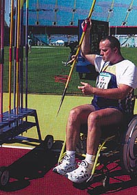 Paralympionik roku 2001 Roman Musil. Foto: archiv