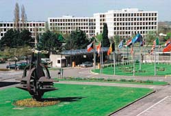 S�dlo centr�ly NATO v Bruselu
