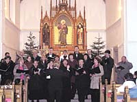 V kostele sv. Jakuba Staršího vystoupil i sbor Carmina Vocum.