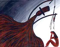 Ilustrace: Linda Hrdinov�, Z� B�lovice, ze sout�e Ministerstva vnitra